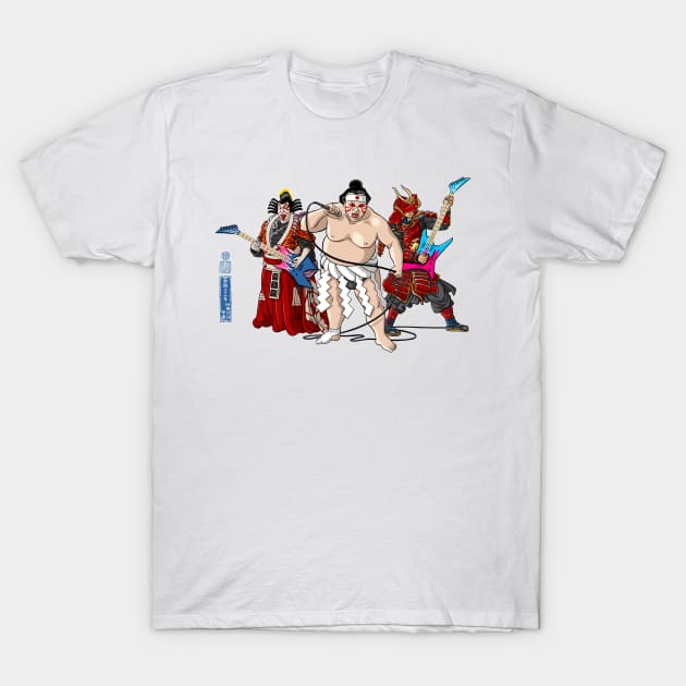 The Rock Warriors T-Shirt by albertocubatas